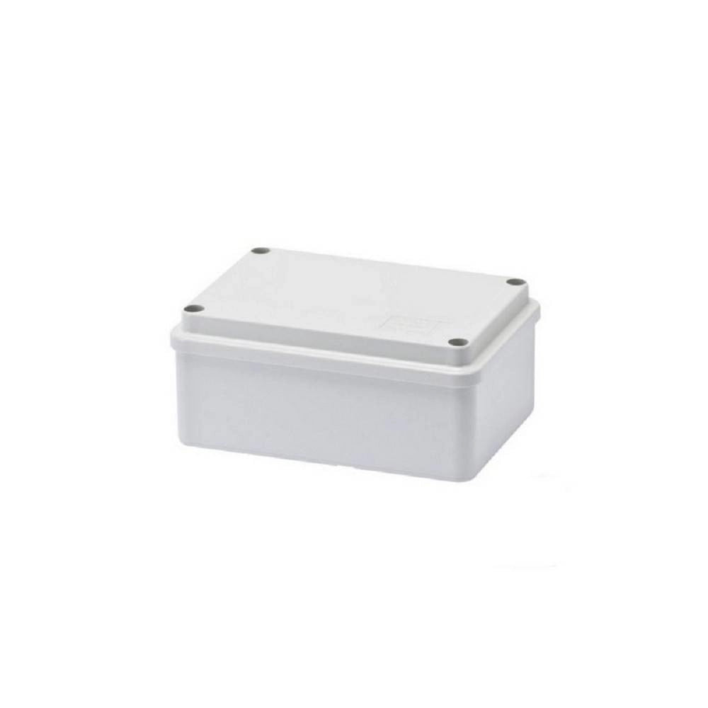 Trade Shop - Cassetta Scatole Derivazione Stagne Pareti Lisce Coperchio Viti Ip56 190x140x70mm -