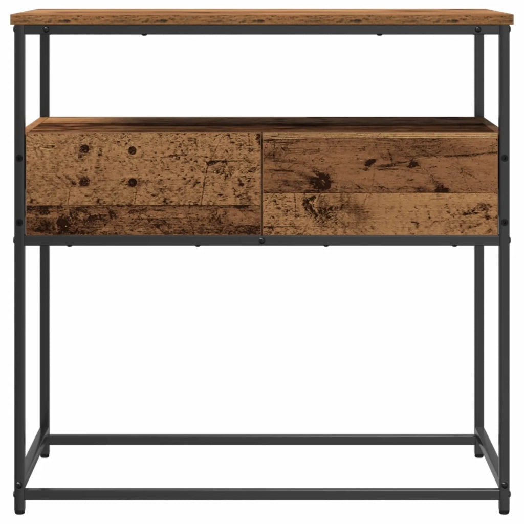 Tavolo consolle Legno vecchio 75 x 40 x 75 cm Legno multistrato 862936