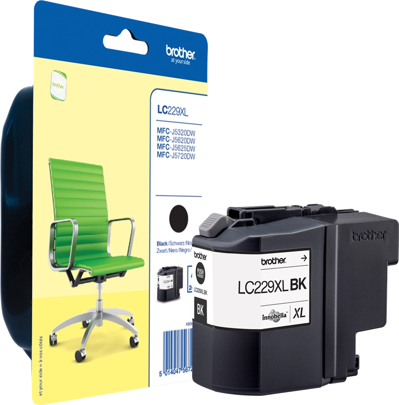 Brother LC229XLBK cartuccia d'inchiostro 1 pz Originale Nero