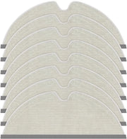 Pannelli di pulizia microfibra 8 pezzi - Pannelli di pulizia sostitutivi per robot aspirapolvere - Accessori aspirapolvere - Alta assorbimento d'acqua - Pannelli di pulizia per aspirapolvere