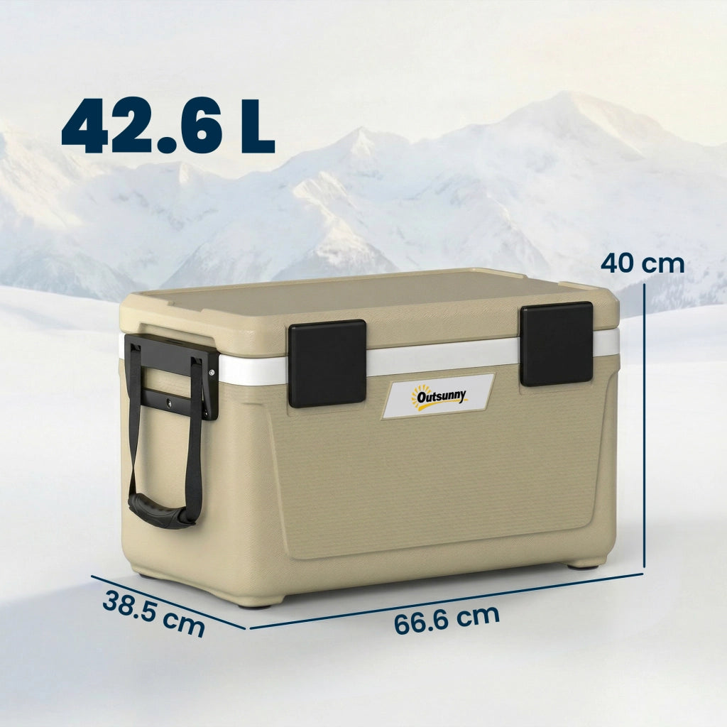 Box Frigo Portatile Isolato ¨C zephmum ¨C 66.6x38.5x40 cm, Cachi