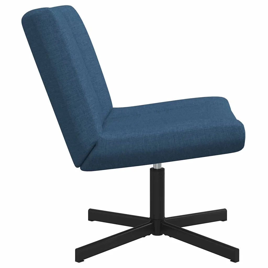 Sedia girevole Blu 63 x 75 x 76 cm Tessuto CFW3004311