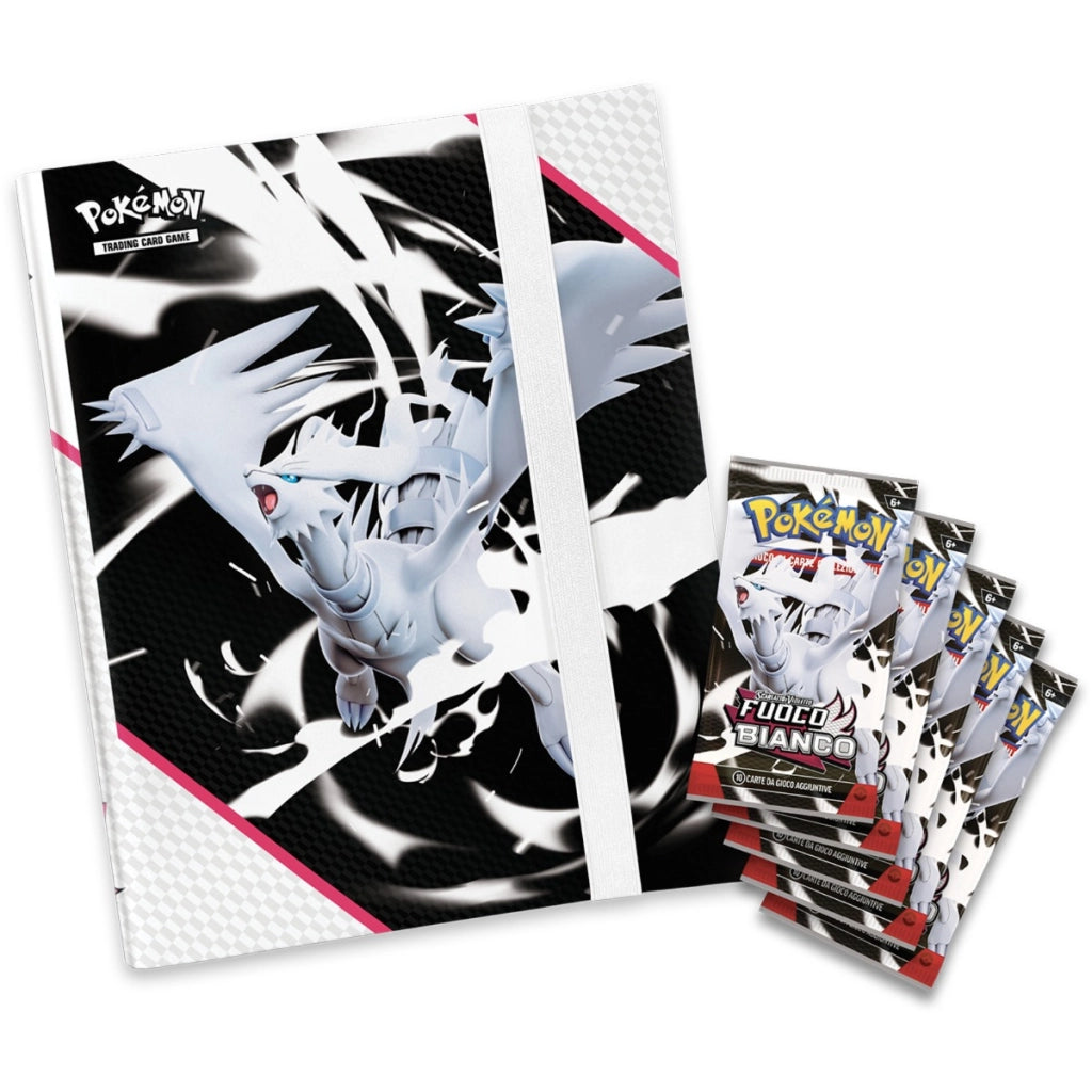 Pokemon Fuoco Bianco Collezione con raccoglitore dell’espansione scarlatto e violetto – fuoco bianco del gcc pokémon