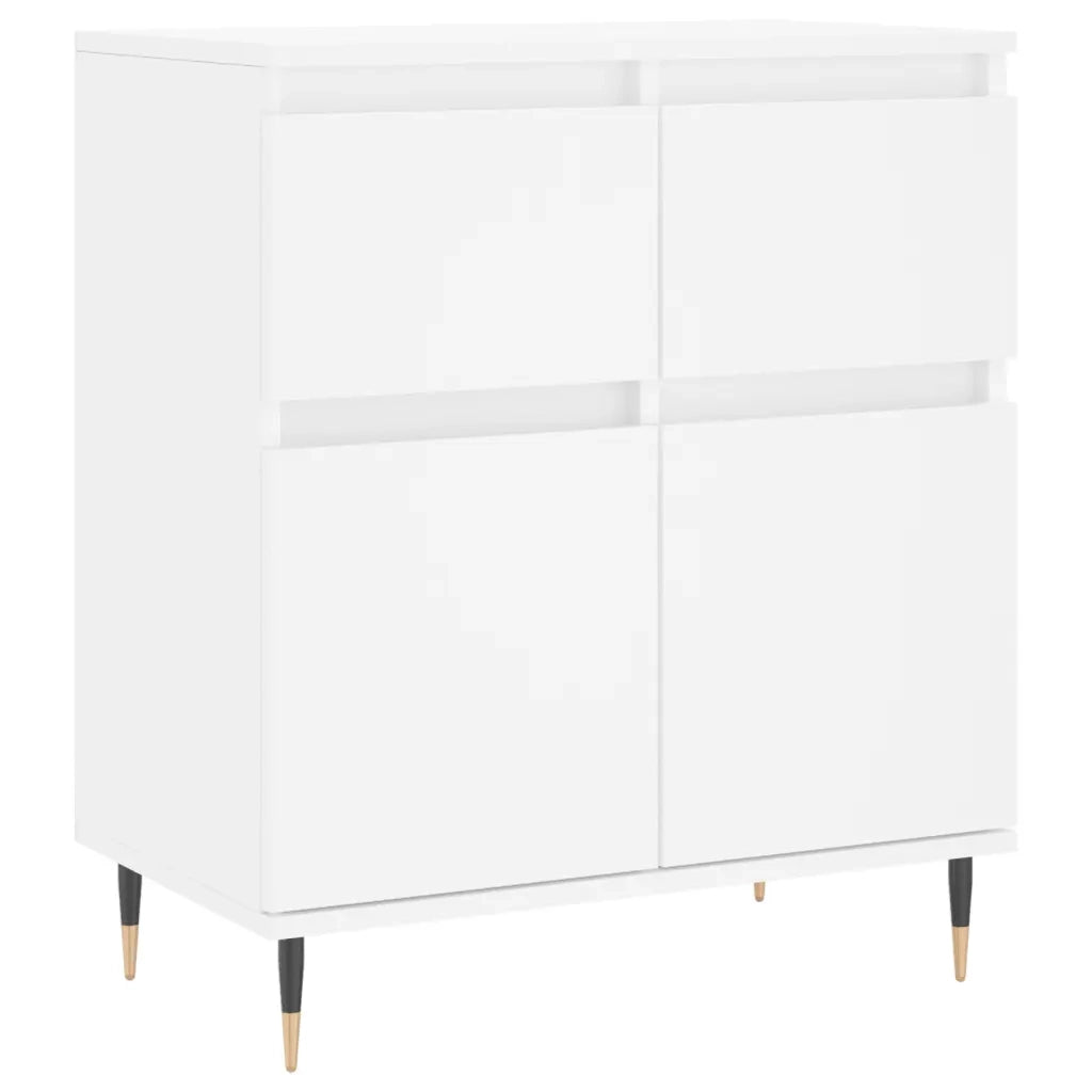 Credenza Bianca 60x35x70 cm in Legno Multistrato