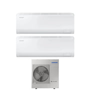 Climatizzatore Condizionatore Samsung Dual Split Inverter serie CEBU 12+18 btu con AJ100TXJ5KG/EU R-32 Wi-Fi Integrato 12000+18000 – Novità