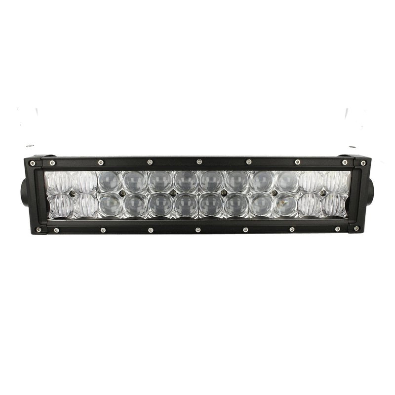Barra Led 72W 341mm 9V-60V Doppia Fila 24X3W Lente Combo IP67 Per Fuoristrada Jeep SUV Camper