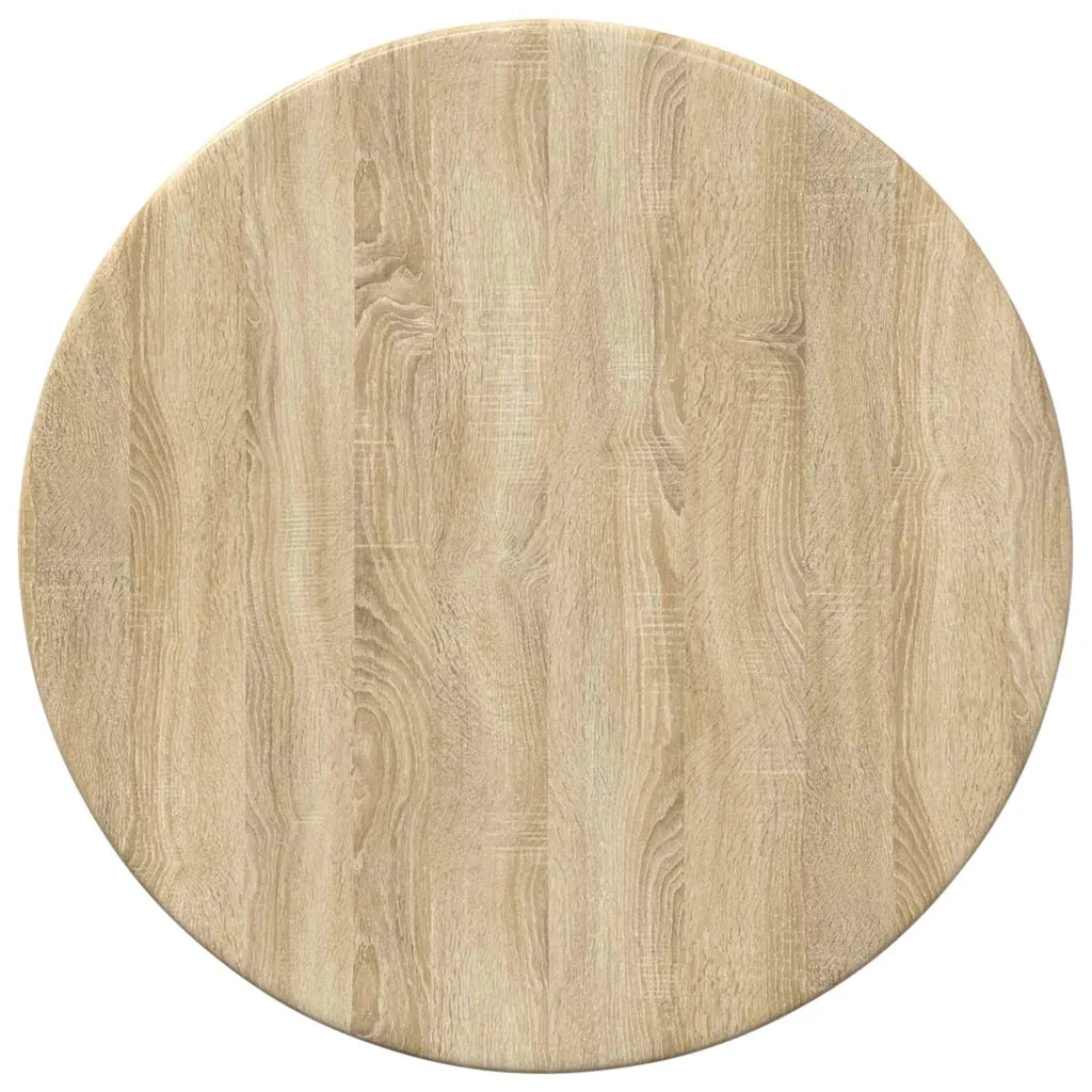 Piano del tavolo rovere sonoma Ø 30 x 1,5 cm Legno multistrato