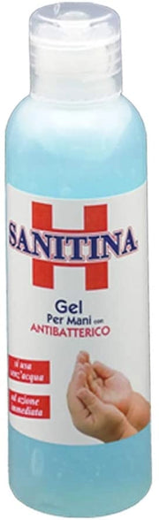 SANITINA GEL MANI IDROALCOLICO SENZA RISCIACQUO CON 70% ALCOOL 125 ML