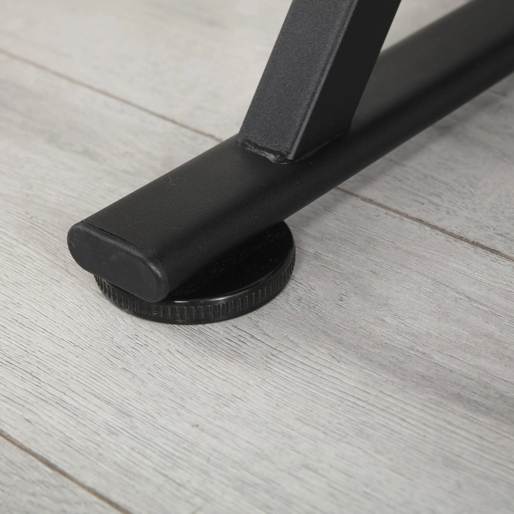 Scrivania Regolabile con 2 Cassetti e Sgabello ¨C Xylo ¨C Legno Acero, Ufficio e Studio
