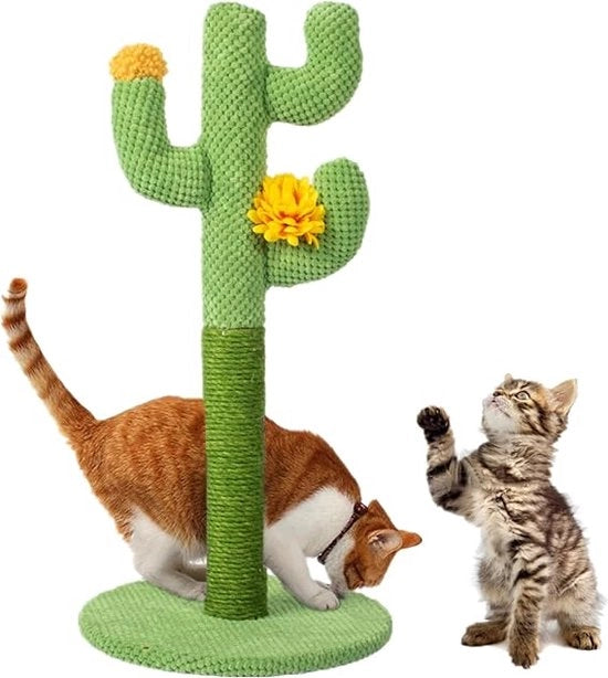 Torre di gioco per gatti, Centro attività stabile e sicuro, albero per gatti con amaca e graziosa casa per gatti
