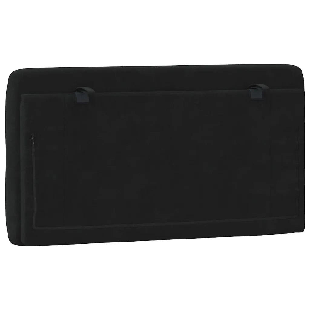 Cuscino Testiera Nero 100 cm in Velluto CFW5481265
