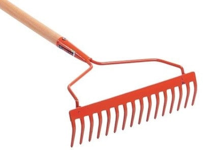 RASTRELLI RASTRELLO BRIXO DOPPIO ATTACCO CON MANICO 16 DENTI GIARDINAGGIO