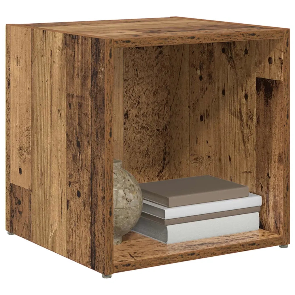 vidaXL Mobile TV 4 pcs Marrone 37 x 35 x 37 cm Legno multistrato