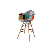 LÚZETE - SILLON TABURETE TOWER PATCHWORK