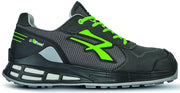 U-Power SCARPE ANTINFORTUNISTICA BASSE S1P SRC ESD REDPREMIUM EGON Col. Antracite Mis. 44