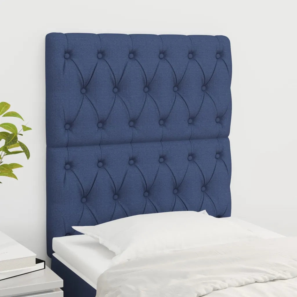 Testiera Blu 80x7x118/128 cm Tessuto 3116648