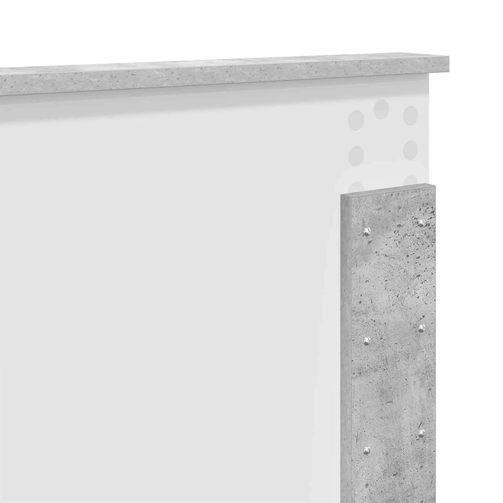 Testiera Grigio cemento Legno multistrato 888301