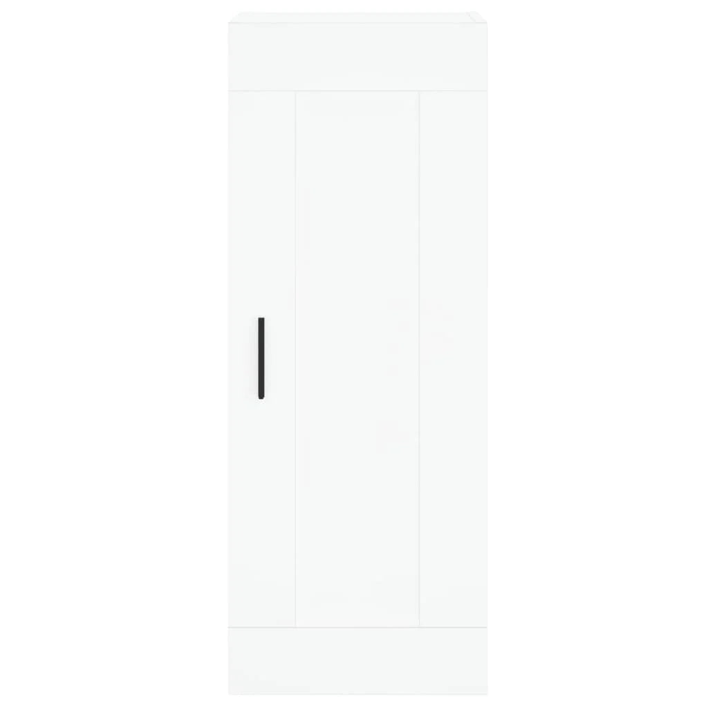 Buffet credenza cassettiera mobiletto mobile contenitore organizer cucina soggiorno salotto alto 34,5 x 34 x 180 cm legno ingegnerizzato bianco 02_0032271