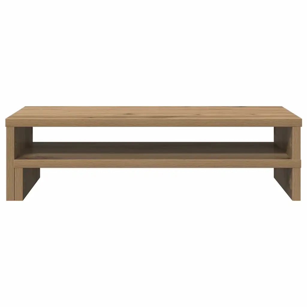 Supporto per Monitor Rovere Artigianale 54x22x15 cm Truciolato 854777