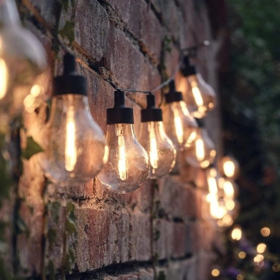 Lampade a Led Stringate per Esterni Festoni di Festa - Impermeabili IP44 - 4,75 m di Lunghezza - Outdoor