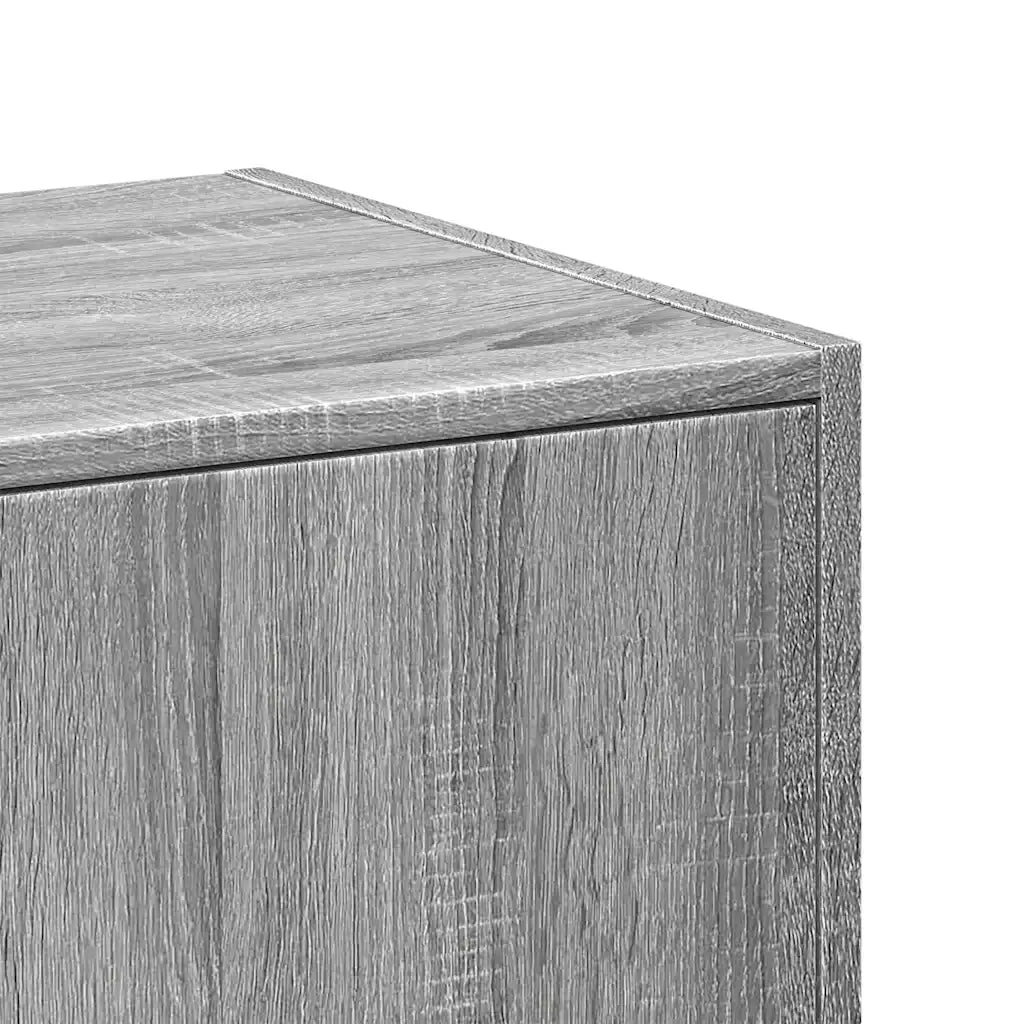 vidaXL Armadietto da Farmacia Grigio Sonoma 40x41x77,5cm in Truciolato