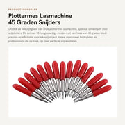 Taglierini Wolfraamcarbide 45° - 15 pezzi - Materiale di alta qualità - Duraturo - Resistenti all'usura - Taglierina