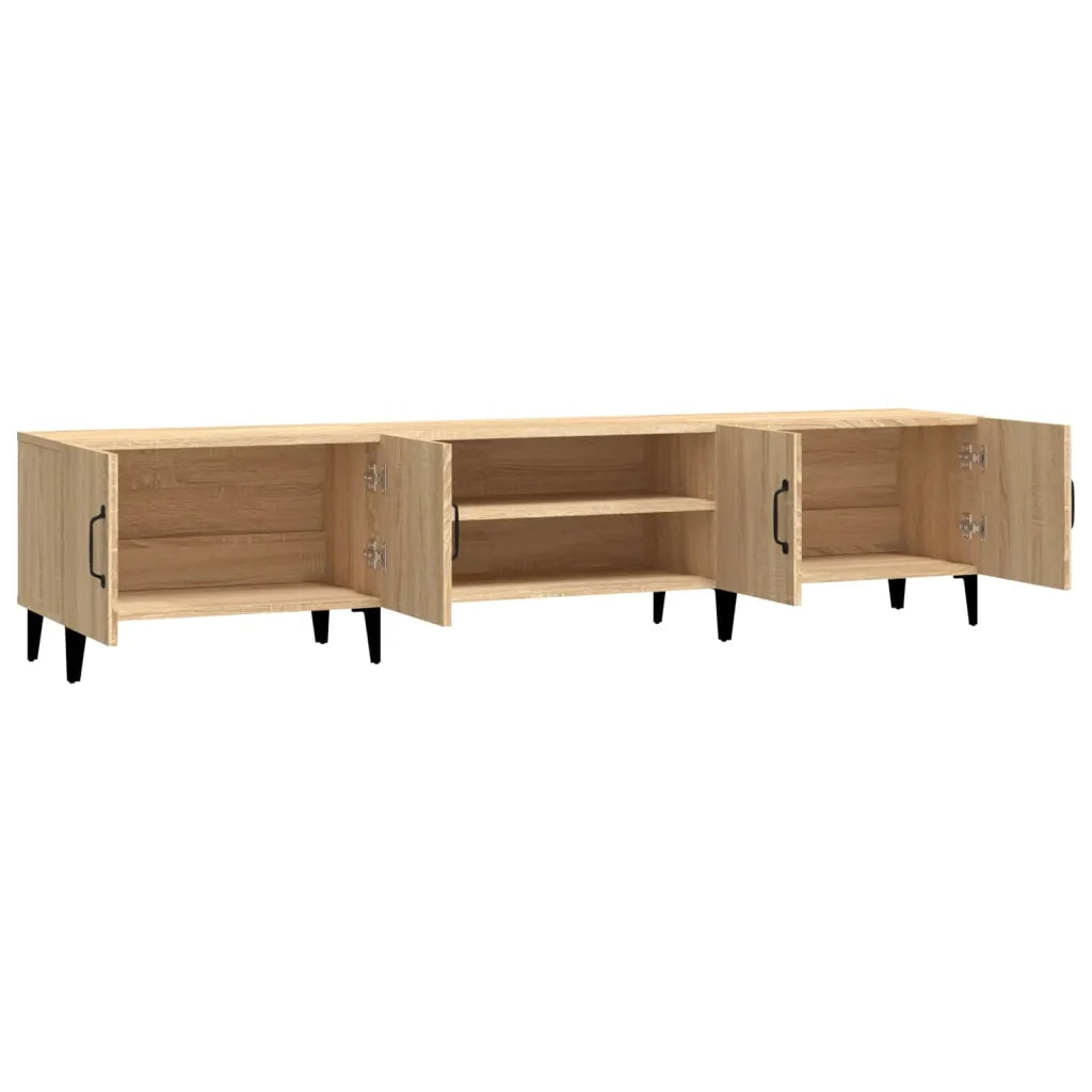 Mobile TV Rovere Sonoma 180x31,5x40 cm Legno ingegnerizzato 816267