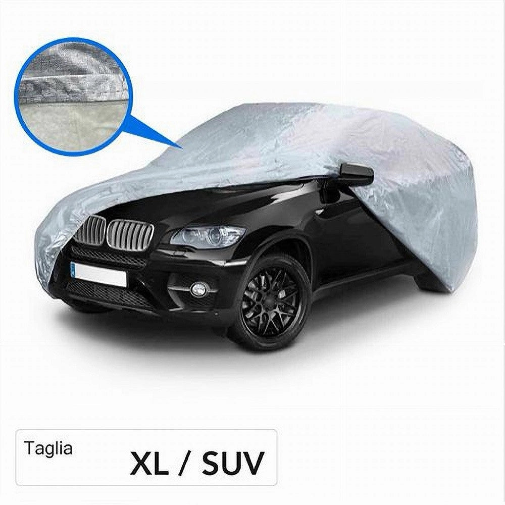 Trade Shop - Copriauto Impermeabile Telo Suv Protegge Sole Pioggia Neve Sporco Tg.xl Cop-suv-xl -
