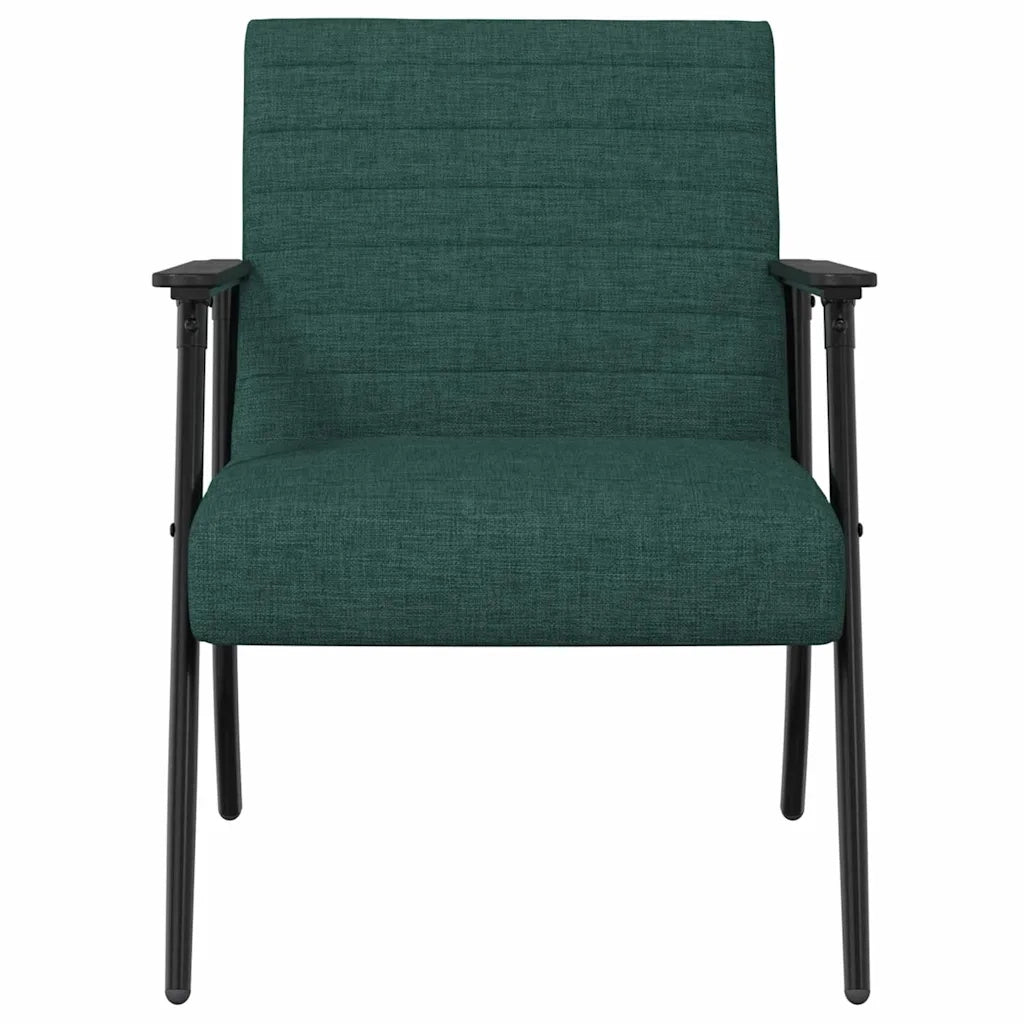 poltrona Verde Scuro 59 x 75 x 78 cm Tessuto 42017674