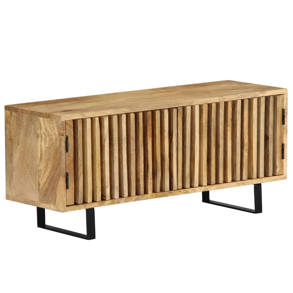 Mobile TV/credenza pratico e di design 90 cm legno massello di mango 2502020