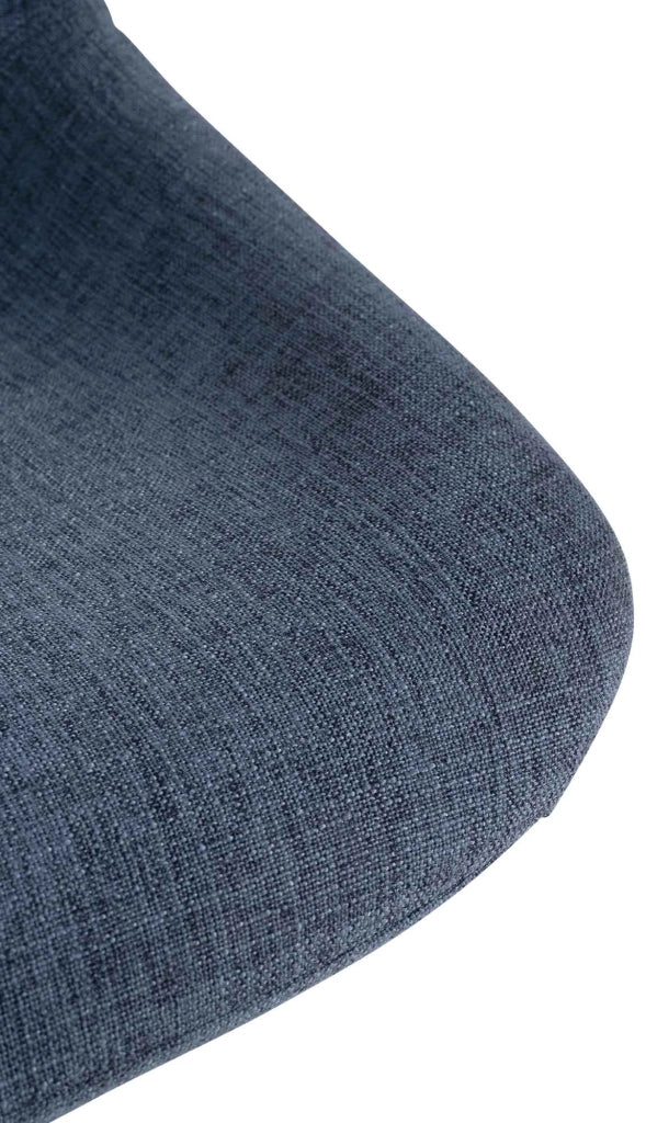 Sgabello Loft blu,Tessuto