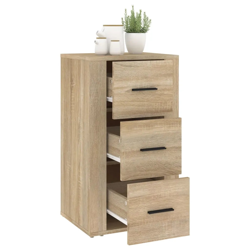 Credenza Rovere Sonoma 40x33x70 cm in Legno Multistrato 819423