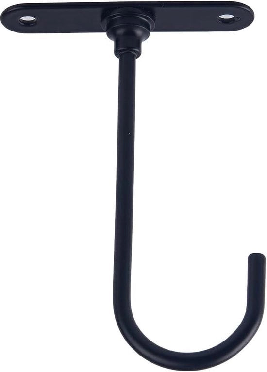 Sostegno per banana - hanger per banane in metallo per mantenere fresche le banane - riduce le macchie blu - rotazione a 360 gradi - posizionamento sotto la gruccia per frutta, chiavi, tazze, bicchieri.
