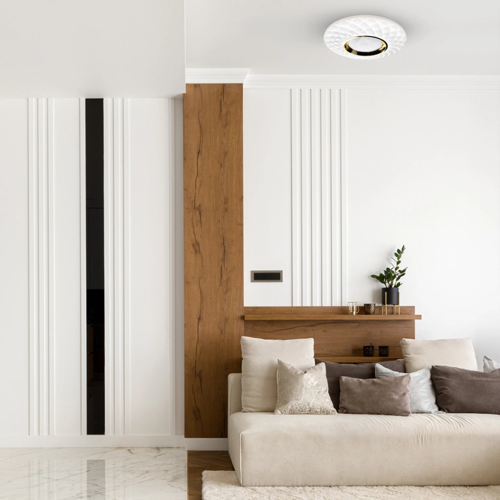 Plafoniera LED Tokyo 24W 40cm dimmer CCT con telecomando