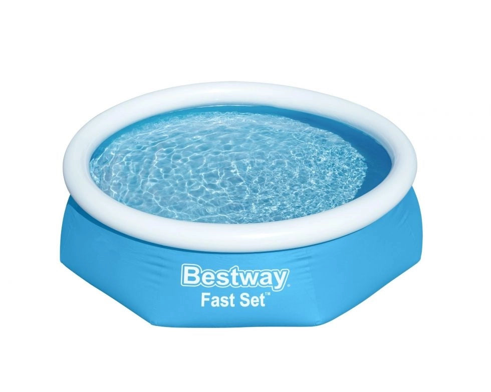 PISCINA GONFIABILE 244 X 61 CM AUTOPORTANTE FUORI TERRA POMPA FILTRO FAST SET