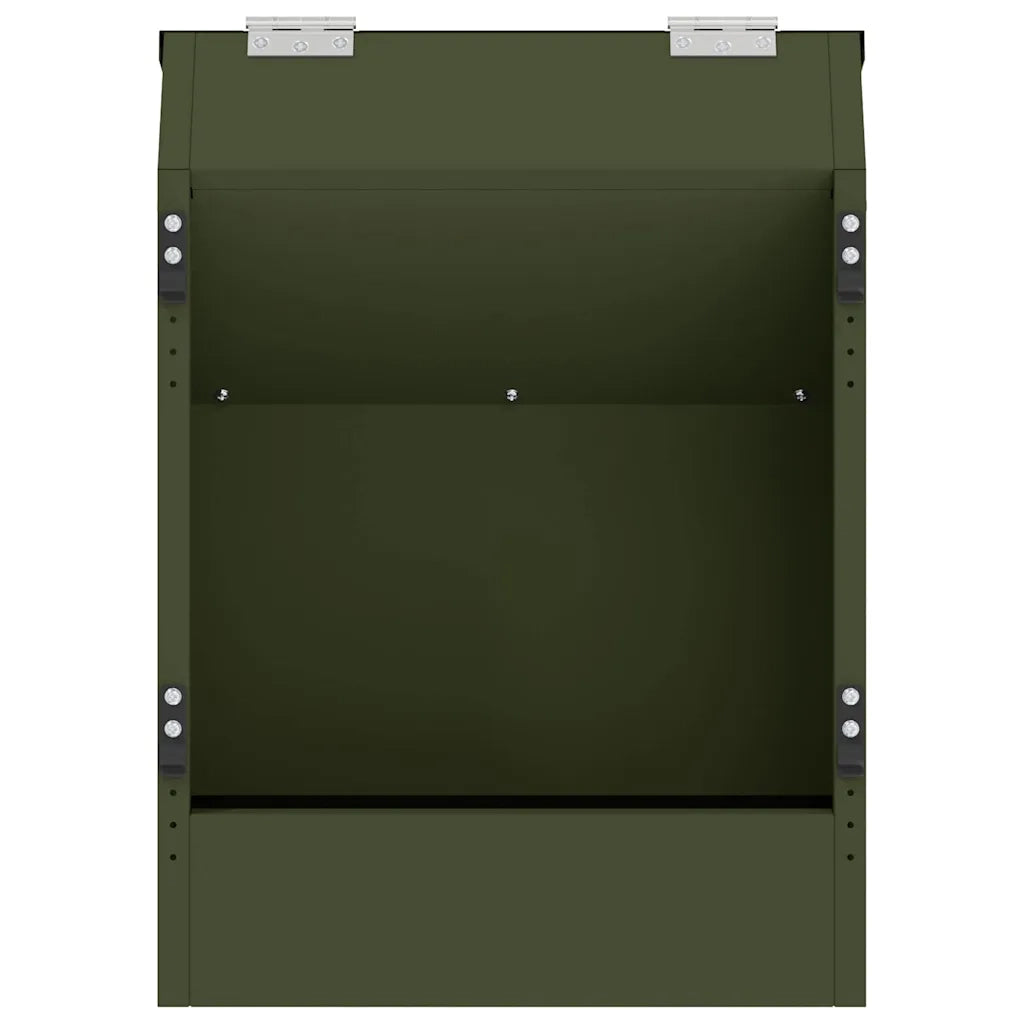 Mangiatore per conigli Verde oliva 64.5 x 25.5 x 45.5 cm CFW6547880