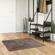 Runner Tappeto MARSA Grigio 100 x 100 cm Poliestere e PVC