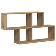 Scaffale da parete | Ripiano a parete | Mensola a parete con lo scaffale Marrone Legno multistrato