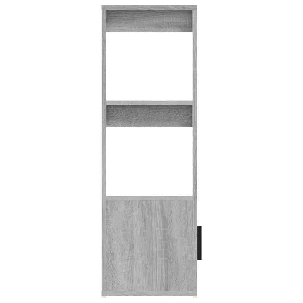 Credenza Grigio Sonoma 80x30x90 cm in Legno Multistrato 819466