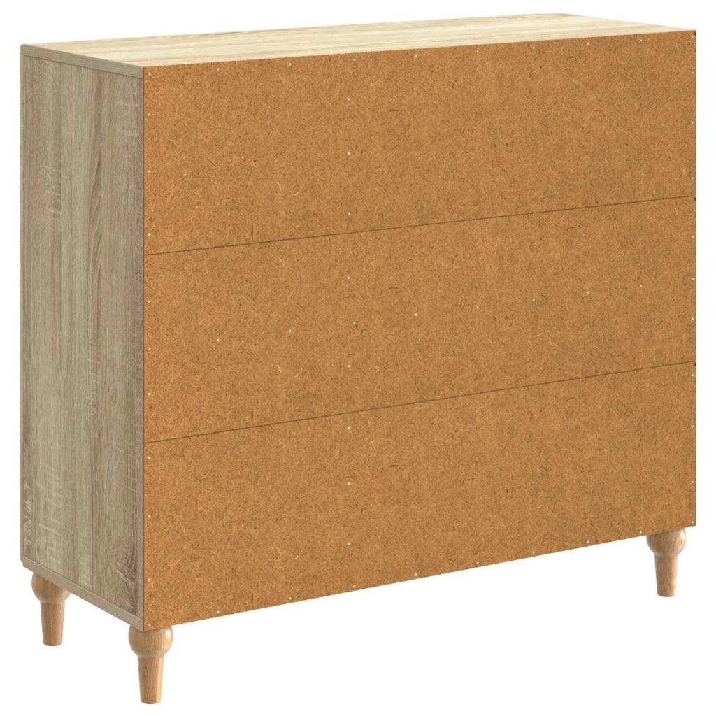 Credenza Rovere Sonoma 89 x 34,5 x 80 cm Legno ingegnerizzato 894187
