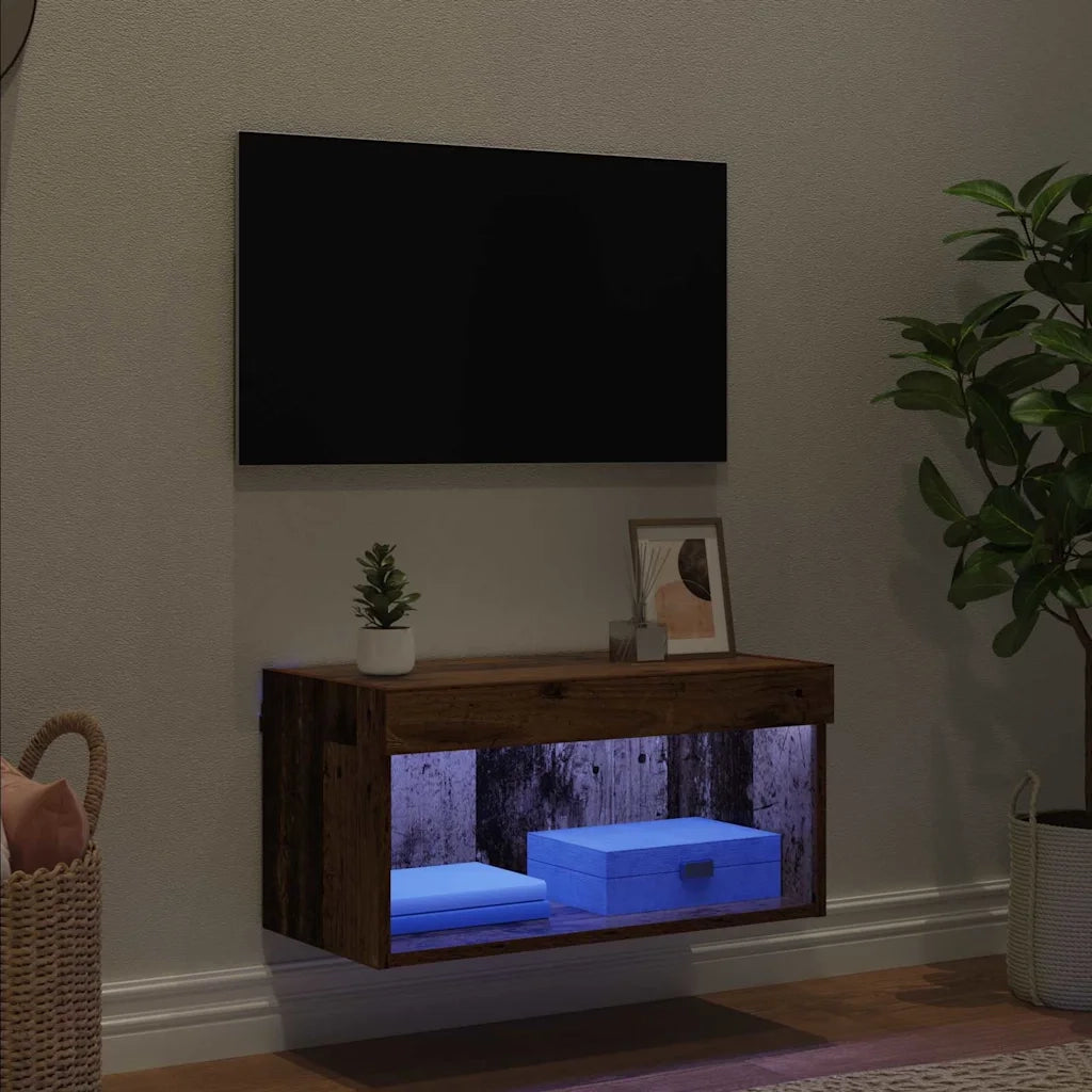 Mobile TV-Credenza per TV-Console TV Legno vecchio 60 x 30 x 30 cm Legno multistrato