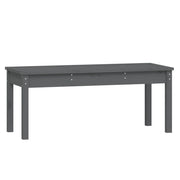 Panca da giardino mobili da esterno per patio terrazza 109 x 44 x 45 cm legno massello di pino grigio 02_0011725