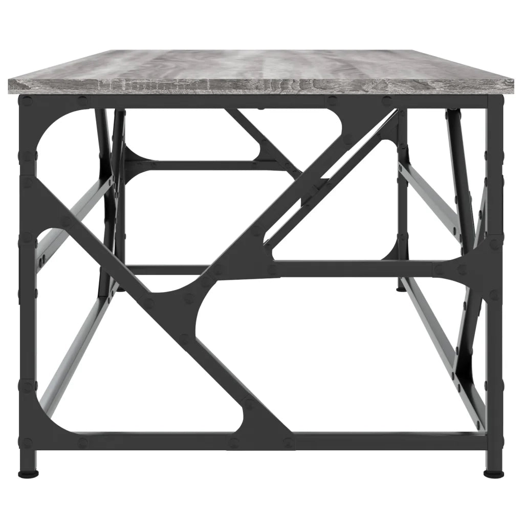 Tavolino da Salotto grigio sonoma 100x50x40cm Legno Multistrato 834128