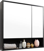 Specchio per bagno da parete con montaggio a muro - specchio per bagno con pannelli