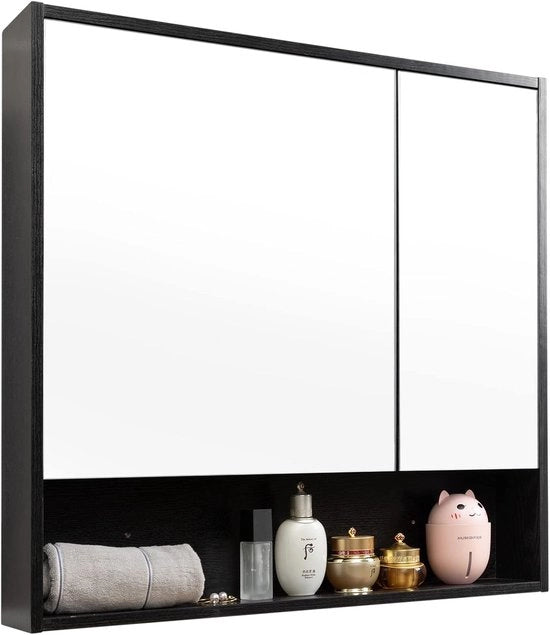 Specchio per bagno da parete con montaggio a muro - specchio per bagno con pannelli