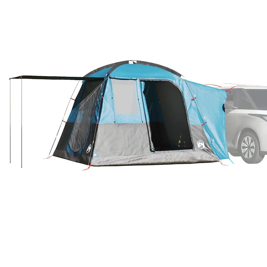 Tenda da Campeggio da Auto per 4 Persone Blu Impermeabile 4009489