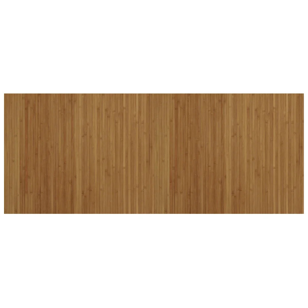Tappeto Rettangolare Marrone 80x200 cm in BambÃ¹