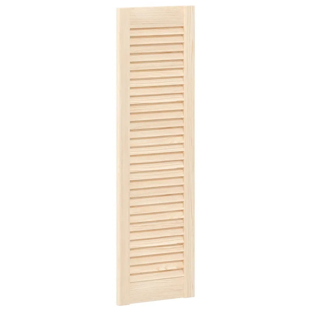 Ante con Design a Lamelle 2 pz 99x29,5 cm in Legno di Pino 4015895