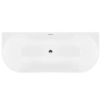 Vasca Bagno A Parete Capri Slim 170cm