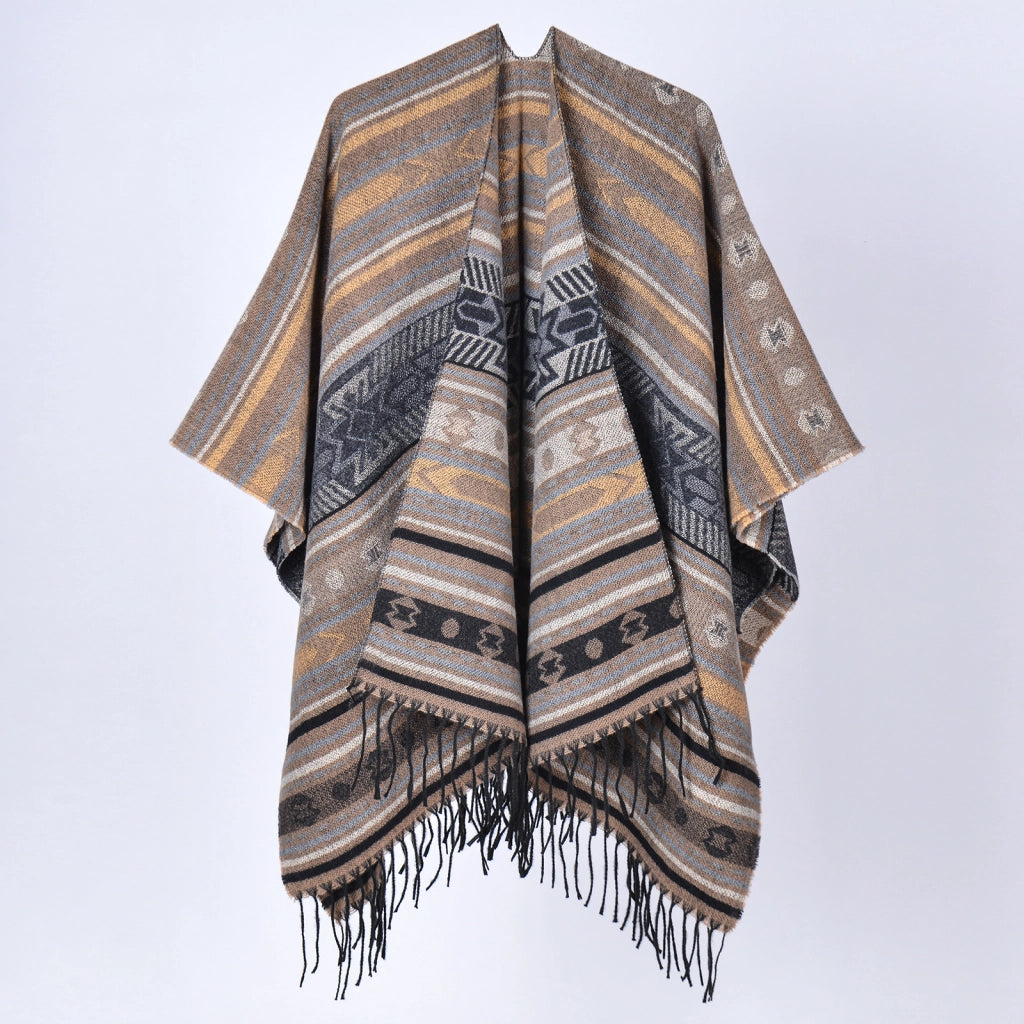 Nuovo scialle/sciarpa jacquard, scialle versatile per donna